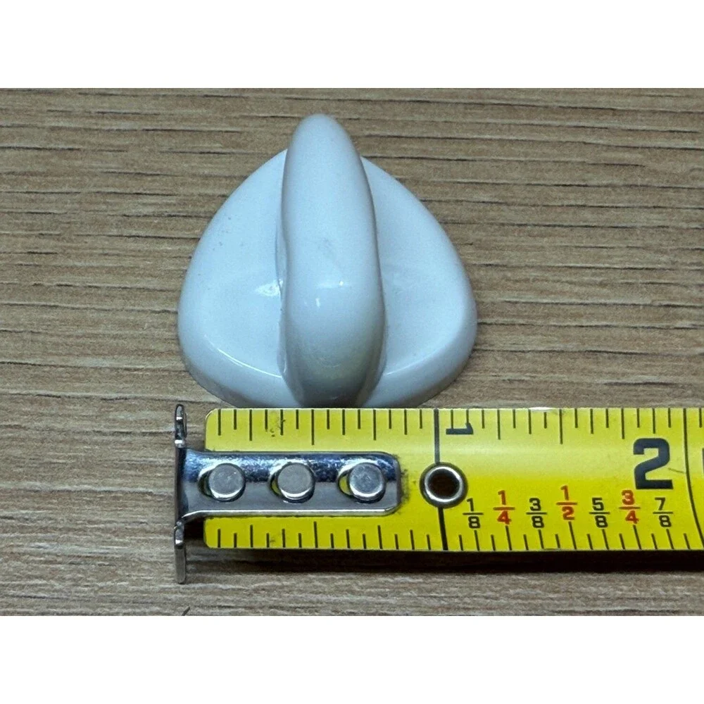 Rival Crockpot Plastic Control Knob Genuine OEM Part White Crock Pot Knob